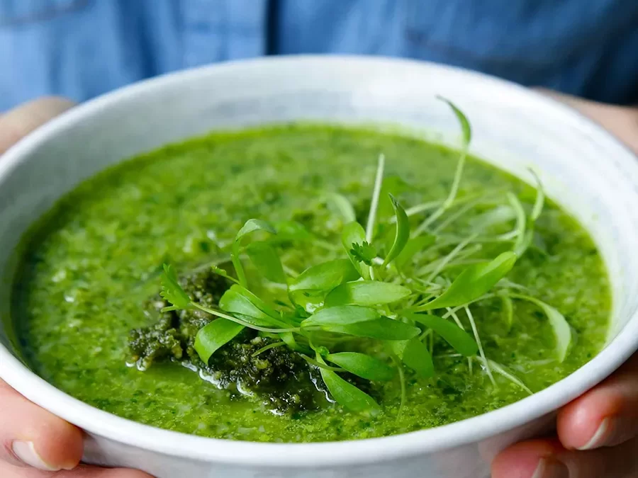 Broccoli and Spinach Soup