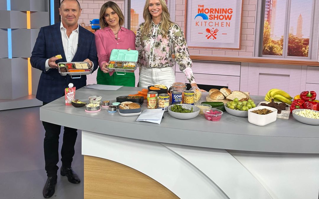 How to build a nutritionally balanced lunchbox on Morning Show on 7