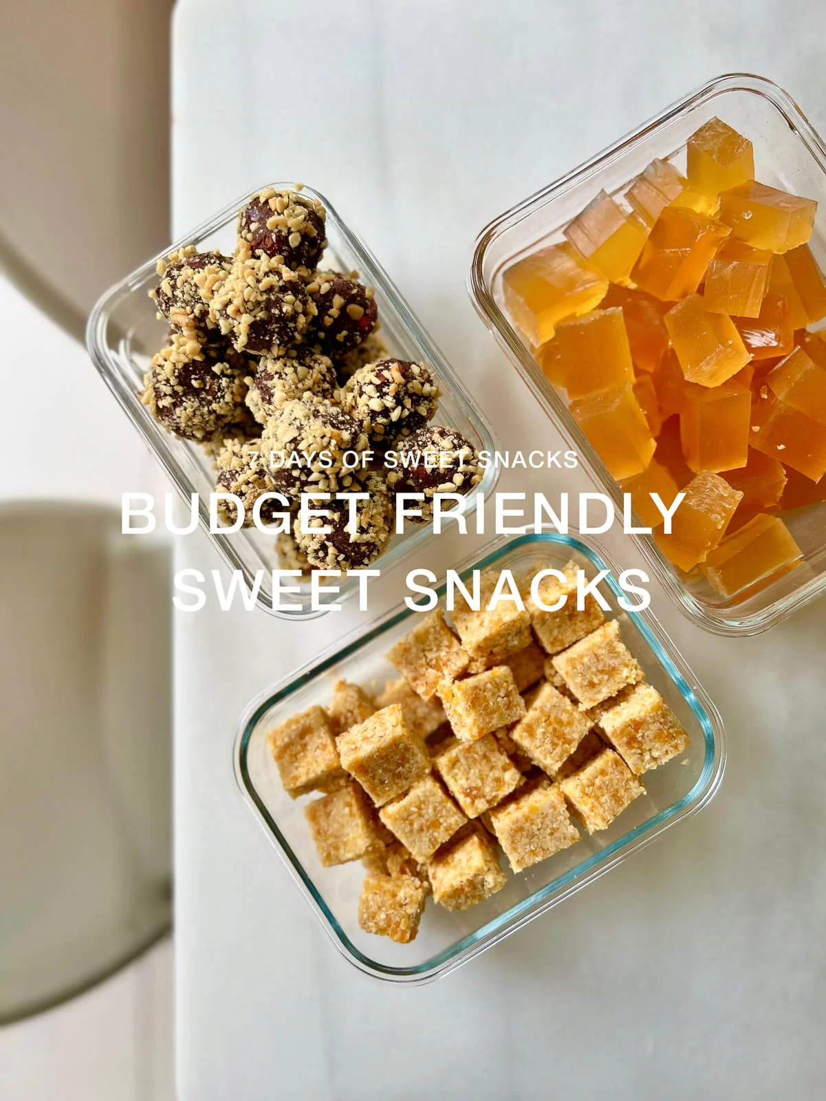 Episode 7 of 7 Days of Sweet Snacks / Budget friendly Sweets